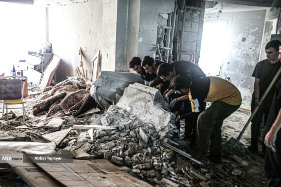 کمک گروه‌های جهادی به جنگ زدگان