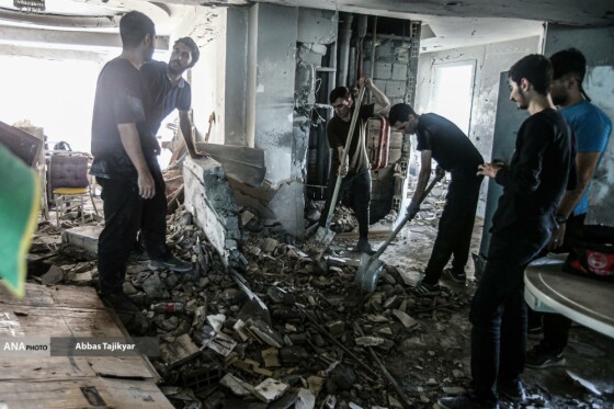 کمک گروه‌های جهادی به جنگ زدگان