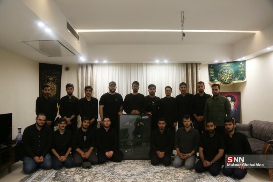 دیدار دانشجویان با خانواده سردار سرلشکر شهید محمود باقری