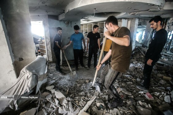 کمک گروه‌های جهادی به جنگ زدگان