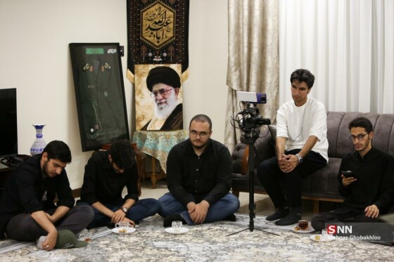 دیدار دانشجویان با خانواده سردار سرلشکر شهید محمود باقری