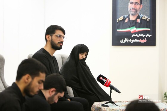 دیدار دانشجویان با خانواده سردار سرلشکر شهید محمود باقری