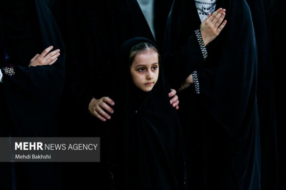 عزاداری شهادت امام سجاد (ع) در حضرت معصومه (س)