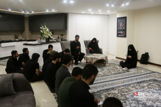 دیدار دانشجویان با خانواده سردار سرلشکر شهید محمود باقری