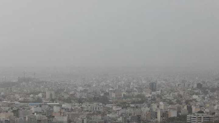 وضعیت هوای تهران بنفش و هوا بسیار ناسالم شد