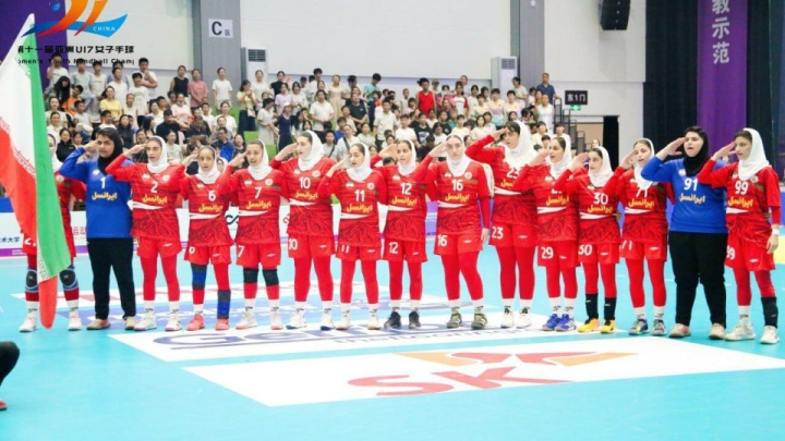 دومین برد دختران هندبال ایران در قهرمانی آسیا
