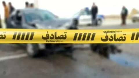 تصادف زنجیره‌ای سه خودرو یک فوتی و سه مصدوم برجای گذاشت