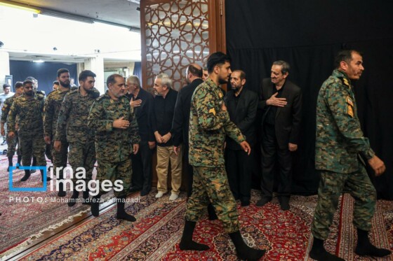 مراسم چهلمین روز شهادت سپهبد «محمد باقری»