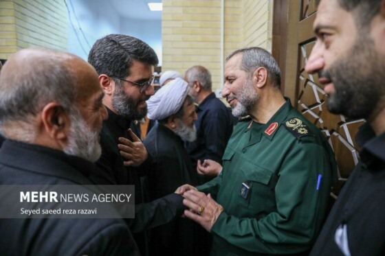 مراسم گرامیداشت اربعین شهدای هوافضای سپاه پاسداران