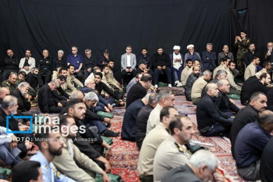 مراسم چهلمین روز شهادت سپهبد «محمد باقری»