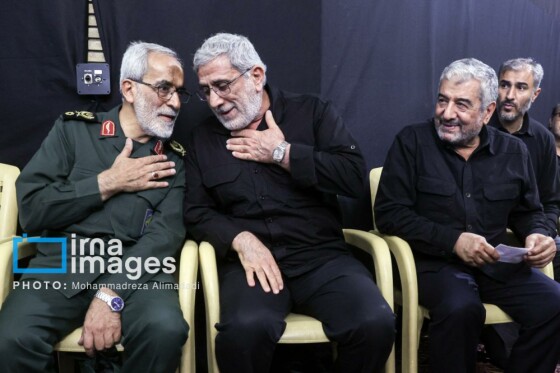 مراسم چهلمین روز شهادت سپهبد «محمد باقری»