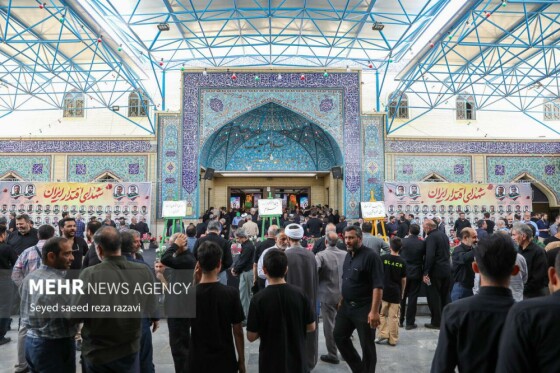 مراسم گرامیداشت اربعین شهدای هوافضای سپاه پاسداران