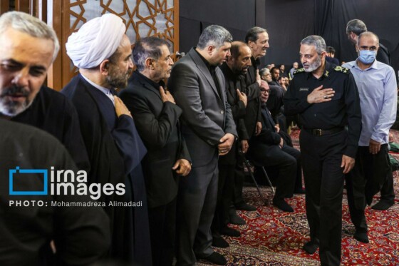 مراسم چهلمین روز شهادت سپهبد «محمد باقری»