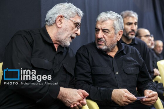 مراسم چهلمین روز شهادت سپهبد «محمد باقری»