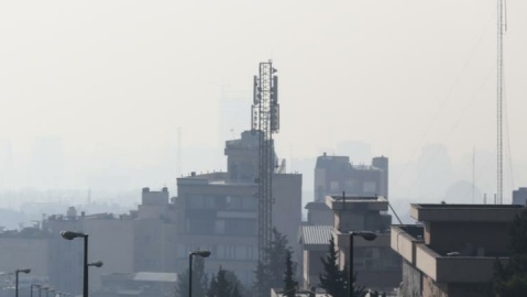 وضعیت هوای پایتخت دوباره قرمز و ناسالم شد