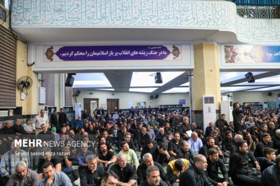 مراسم گرامیداشت اربعین شهدای هوافضای سپاه پاسداران