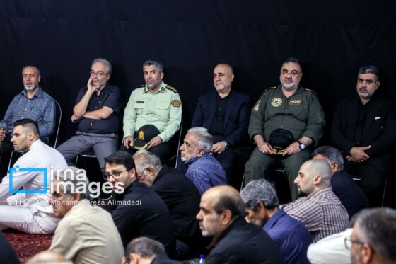 مراسم چهلمین روز شهادت سپهبد «محمد باقری»