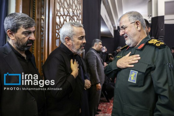 مراسم چهلمین روز شهادت سپهبد «محمد باقری»