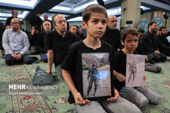 مراسم گرامیداشت اربعین شهدای هوافضای سپاه پاسداران