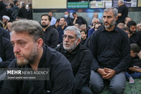 مراسم گرامیداشت اربعین شهدای هوافضای سپاه پاسداران