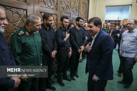 مراسم گرامیداشت اربعین شهدای هوافضای سپاه پاسداران