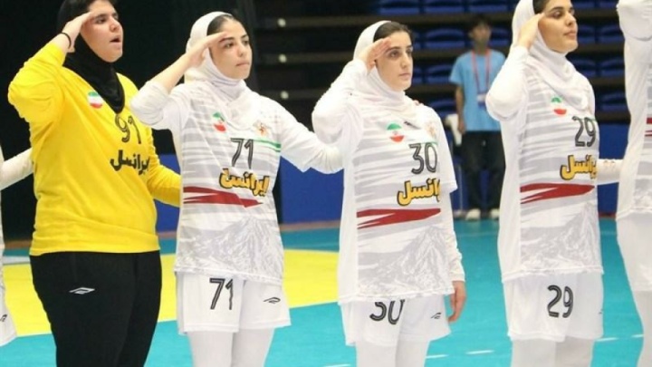 دختران هندبال ایران پنجم آسیا شدند