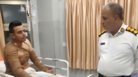 جزئیات حادثه آتش‌ زدن مأمور پلیس راه در مشهد