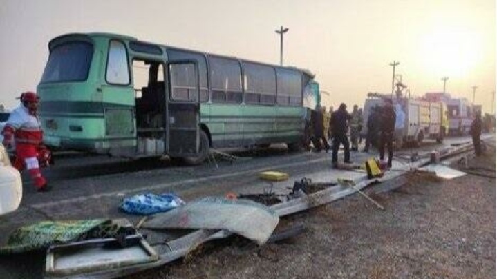 تصادف زنجیره‌ای در شهر قدس ۶ مصدوم برجای گذاشت