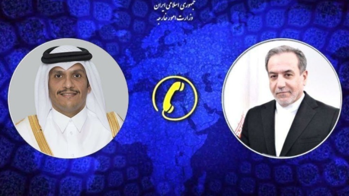 رایزنی وزیران خارجه ایران و قطر درباره بحران انسانی در غزه