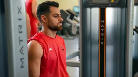 تمرینات سرخپوشان بعد از یک روز استراحت پیگیری شد