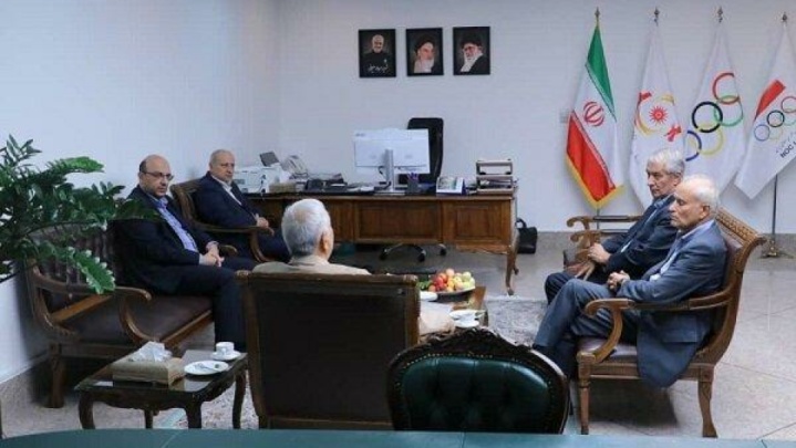 نشست مهدی علی‌نژاد با دبیران کل سابق کمیته ملی المپیک
