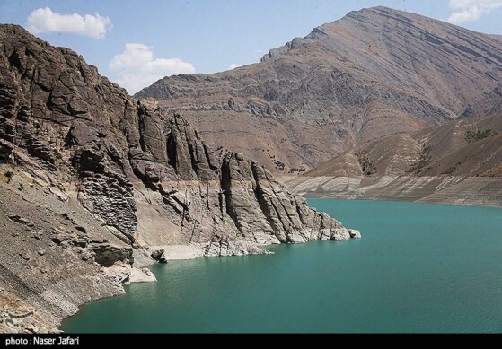 وضعیت بحرانی سد امیرکبیر کرج