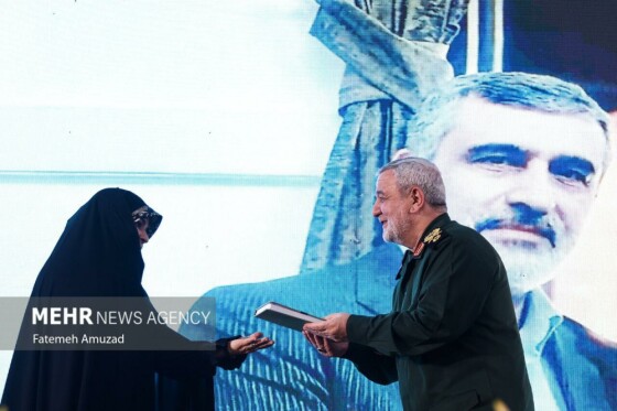 بزرگداشت چهلمین روز شهادت سردار سرلشکر شهید امیرعلی حاجی‌زاده