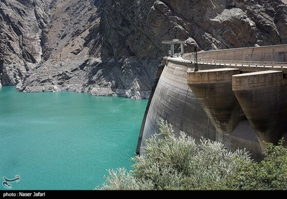 وضعیت بحرانی سد امیرکبیر کرج