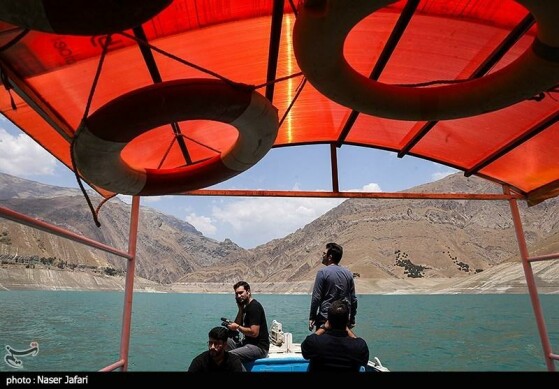 وضعیت بحرانی سد امیرکبیر کرج