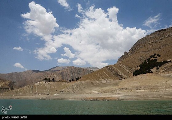 وضعیت بحرانی سد امیرکبیر کرج