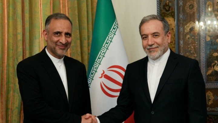 رئیس جدید نمایندگی ایران در اردن با عراقچی دیدار کرد