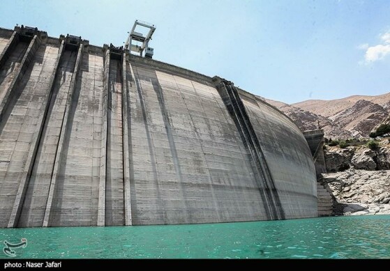 وضعیت بحرانی سد امیرکبیر کرج