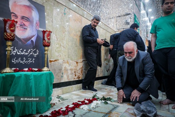 مراسم چهلمین روز شهادت دکتر محمدمهدی طهرانچی