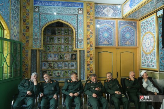 بزرگداشت ۵۱ شهید اقتدار نیروی زمینی سپاه پاسداران