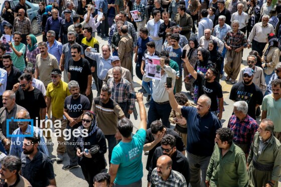 تشییع پیکر «چیاکو یوسفینژاد» فعال محیط زیست