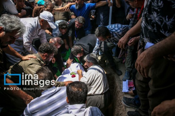 تشییع پیکر «چیاکو یوسفی‌نژاد» فعال محیط‌ زیست