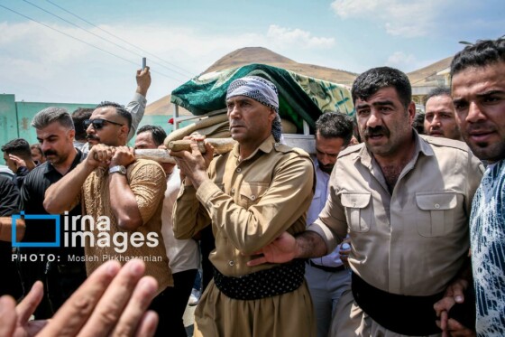 تشییع پیکر «چیاکو یوسفینژاد» فعال محیط زیست