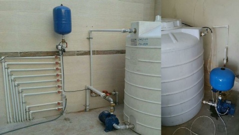 راهنمای خرید پمپ آب و منبع ذخیره مناسب برای ساختمان ۵ طبقه ۱۰ واحدی