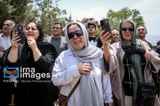 تشییع پیکر «چیاکو یوسفینژاد» فعال محیط زیست