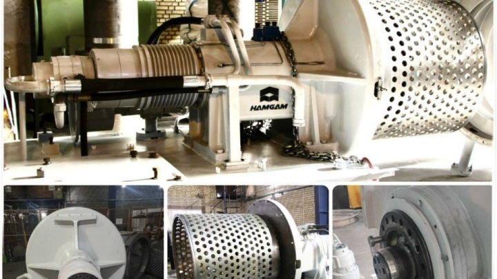 بومی‌سازی و تعمیر اساسی سانتریفیوژ Pusher P100 در پتروشیمی اروند