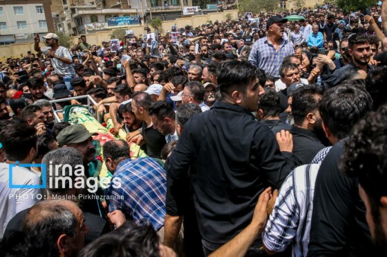 تشییع پیکر «چیاکو یوسفینژاد» فعال محیط زیست