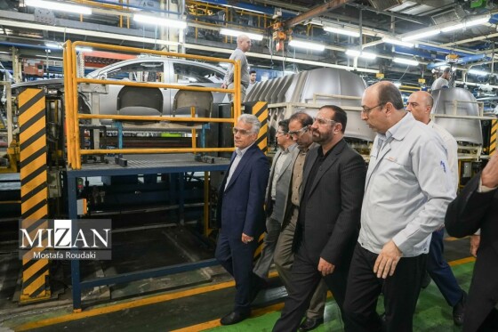 بازدید دادستان تهران از کارخانه سایپا