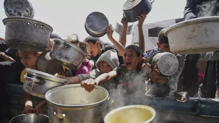 قحطی عامدانه، غذای غزه