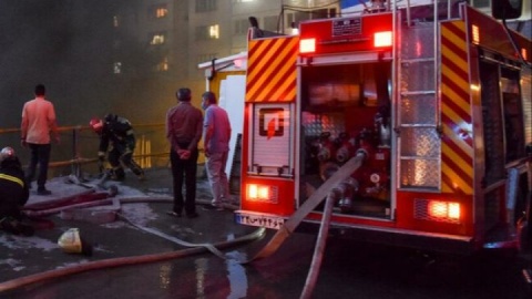 وقوع حریق در بالکن یک منزل مسکونی سمنان؛ حادثه مصدوم نداشت